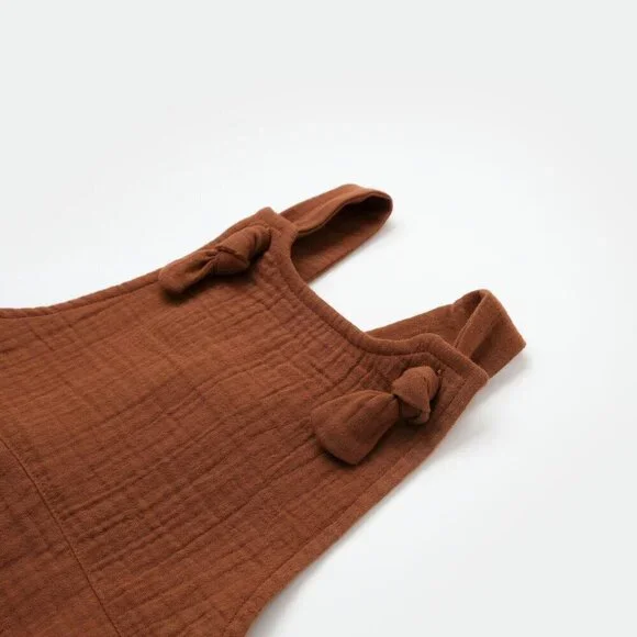 100% Organic Cotton Salopet Romper,Unisex - Picture 8 of 8